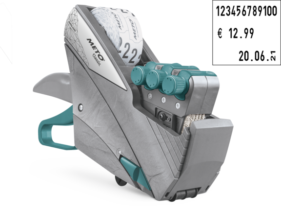 Product image: Meto Classic XL 3329 Price Labeller  - Handheld device for price labelling, MDH, and date coding