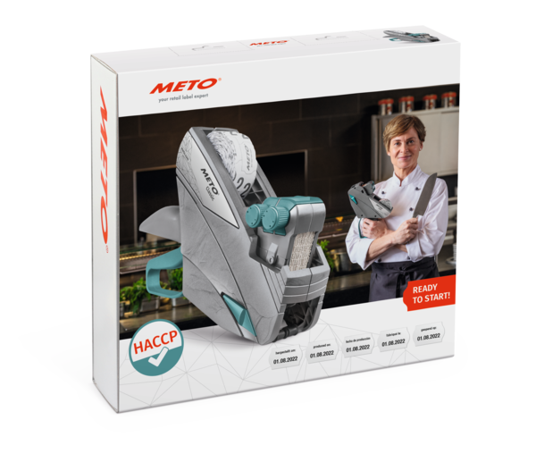 Produktbild Meto Classic M 2026 HACCP Kit  - HACCP Handauszeichner Kit inkl. 11.000 Etiketten
