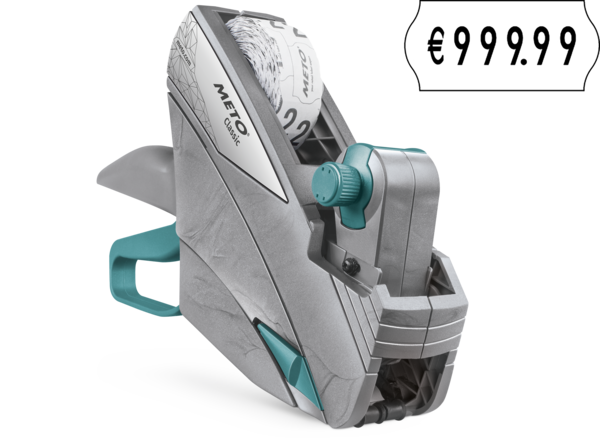 Produktbild Meto Preisauszeichner Classic S 626/12 - Handgerät zur Auszeichnung von Preisschildern  mit Klebeetiketten