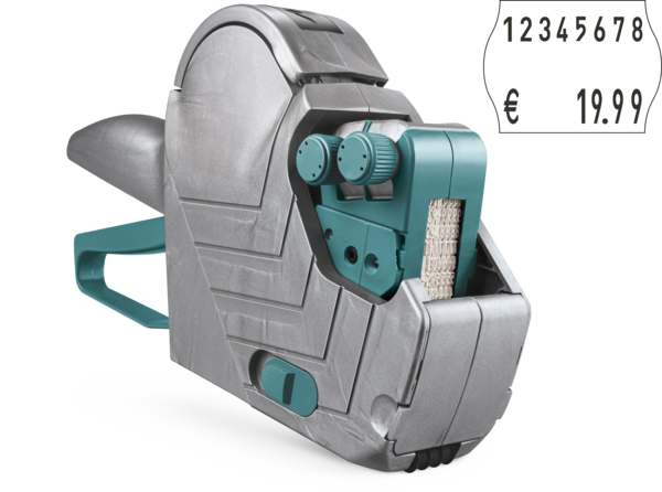 Produktbild Meto Handauszeichner Basic M 1622 - Handgerät zur Auszeichnung von Preisen und Artikelnummern mit Klebeetiketten