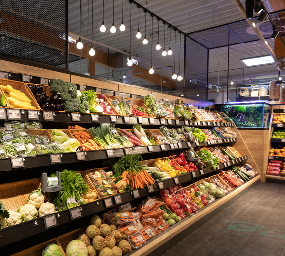 ESL, electronic price tags, electronic price labels, fruit and vegetable department