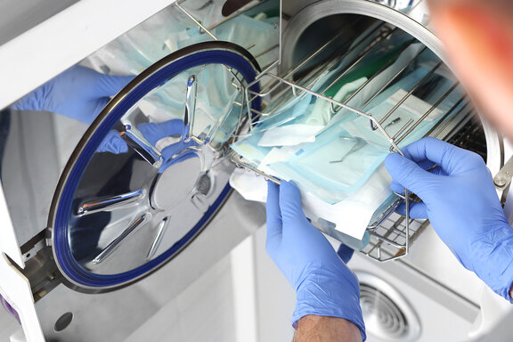 Dampfsterilisation, Sterilisationsetiketten, Kennzeichnung, EthylenOxid-Sterilisation 