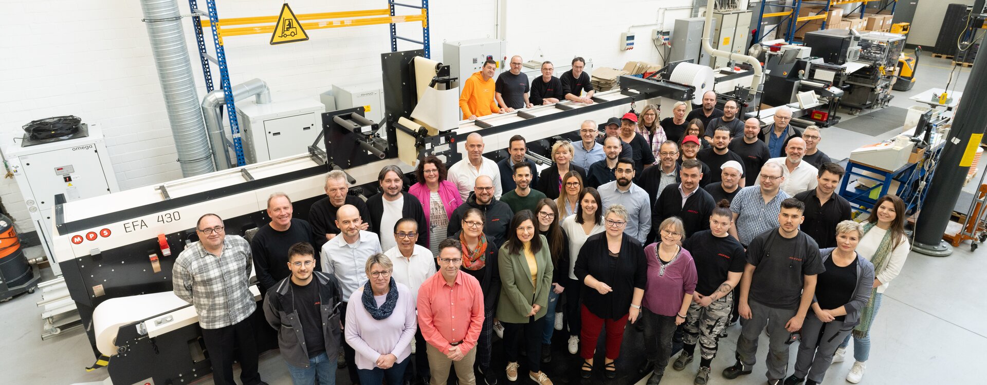 Meto International GmbH team at the Hirschhorn site