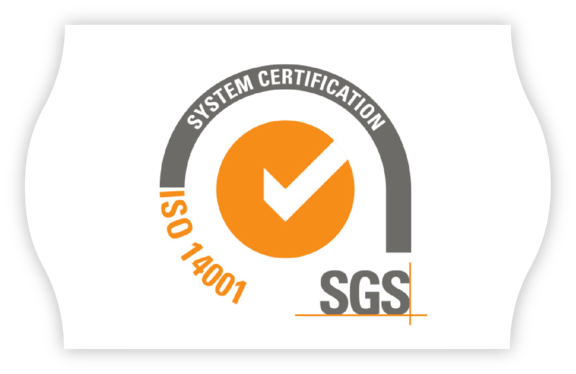 ISO 14001 certificate