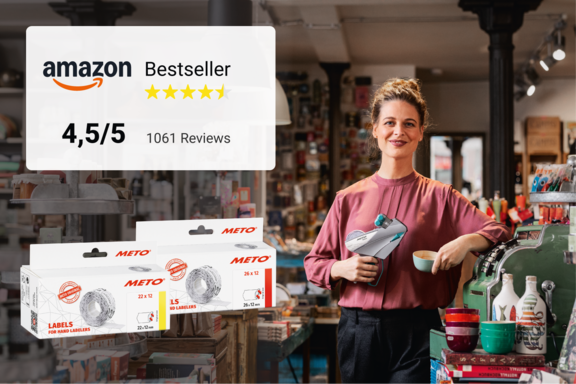 Meto besticht auf Amazon mit hohen Verkaufszahlen. Die beiden Bestseller von Meto auf Amazon erhalten eine Kundenbewertung von 4,5 von 5 Sternen bei über 1061 Rezensionen.