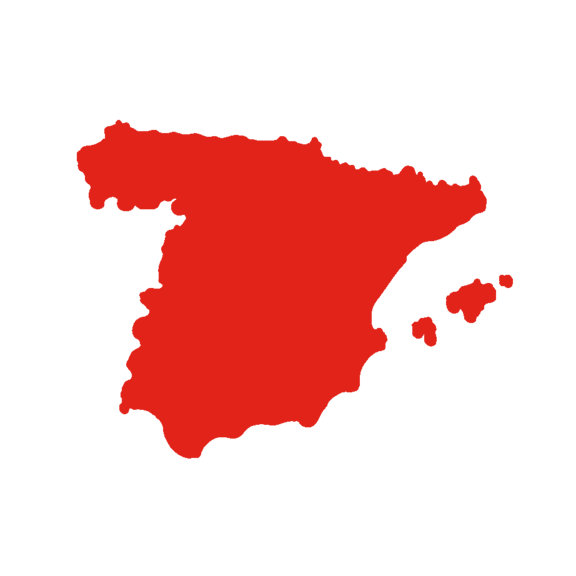 Location map Spain - Contact details of the local Meto office