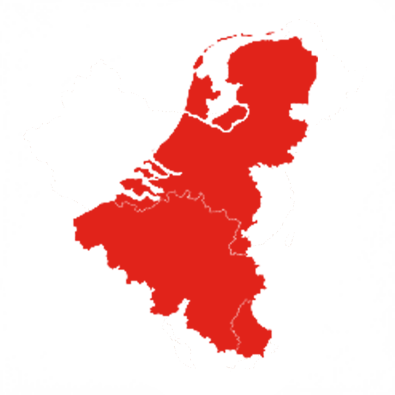 Location map Benelux - Contact details of the local Meto office
