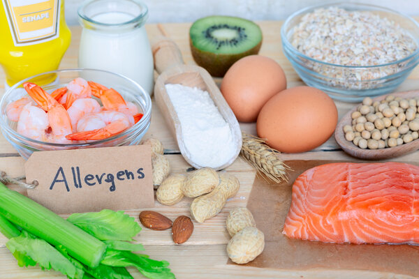Meto-Etiketten zur Lebensmittelkennzeichnung mit Allergenhinweis nach HACCP- und LMIV-Richtlinien