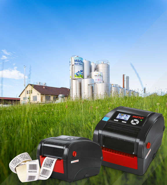 Customer Story: Milchwerk Bad Wörishofen uses a METO label printer for efficient and reliable label printing