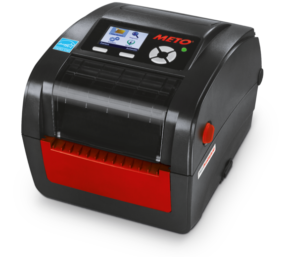 METO label printer used by Bad Wörishofen dairy for industrial labeling in daily dairy production processes
