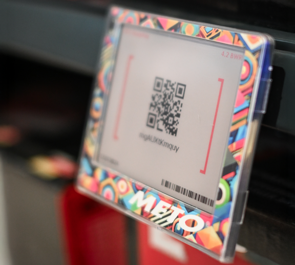 Produktbild Meto Snap ON 4.2 Inlay - Inlay um die elektronischen Preisschilder in dem Mittelpunkt zu rücken