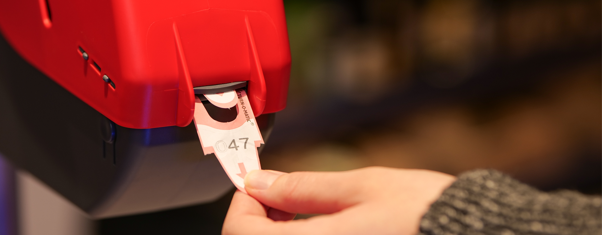 Turn-O-Matic, queue call system, customer flow management