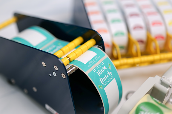 Dispensers for labels