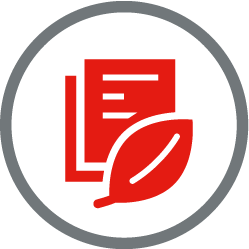 Symbol der nachhaltigkeits Berichterstattung
