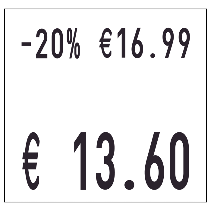 Meto Classic XL Giant 1829, étiqueteuse de prix, entre autres pour remises et autres indications