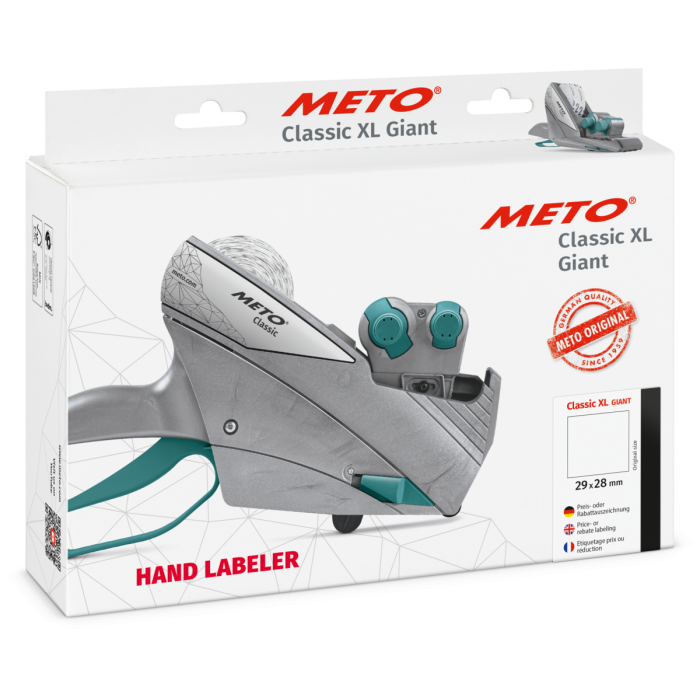 Meto Classic XL Giant 1829, étiqueteuse de prix, entre autres pour remises et autres indications