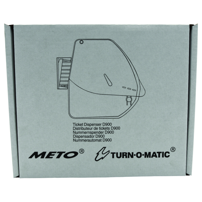 Turn-O-Matic Ticketdispenser D90 rot