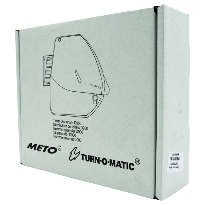 Turn-O-Matic Ticketdispenser D90 rot