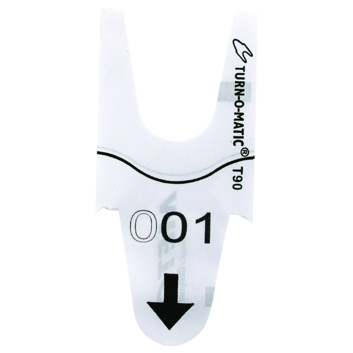 Tickets Turn-O-Matic T90 blanc