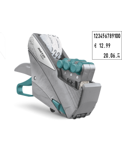 Meto Classic XL 3329, Preisauszeichner, u.a. MHD/Datum und Artikelnummer