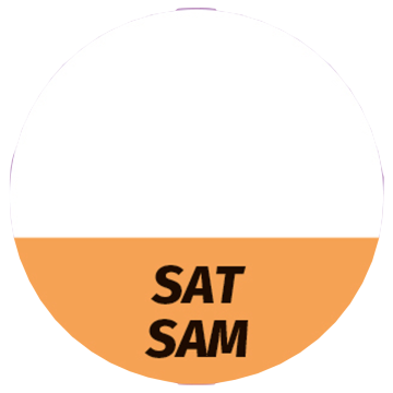 Étiquettes lavables « Sat/Sam » pour usage quotidien, couleur beige, rondes de 26 mm, 1 000 étiquettes par boîte de Distributeur