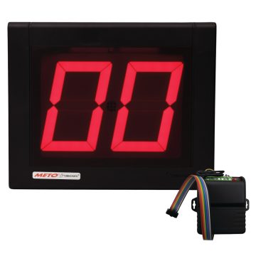 Turn-O-Matic uitbreidingsdisplay/-indicator INR902-black RF (primair)