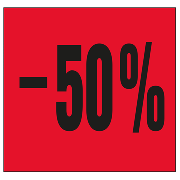 Meto Etiketten 29x28 mm, fluor-rot, Vordruck, permanent haftend, 30 Rollen