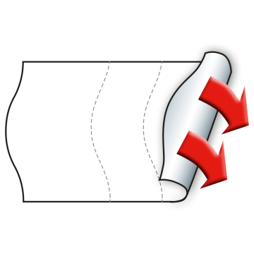 Meto Etiketten 26x16 mm, weiß, permanent haftend, 36 Rollen