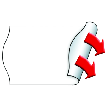 Meto Etiketten 26x16 mm, weiß, permanent haftend, 36 Rollen