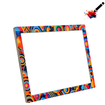 Personalisierbares Inlay für Vusion 9.7 SnapOns von Meto